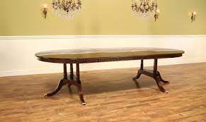 Ask a question about this product. High End Round Dining Table With 3 Leaves Sits 12