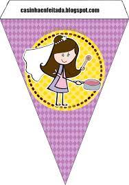 Bride Cooking in Yellow and Purple Free Printable Kit. | Oh My Fiesta For  Ladies!
