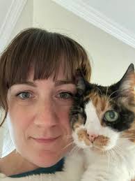 yelling at cat for eating food