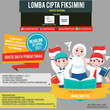 Dengan guru yang rajin membaca dan menulis akan muncul juga siswa yang gemar membaca dan menulis. Lomba Cipta Fiksi Mini Nasional Bertema Peribahasa Bercerita Bersama Jejak Publisher Dan Komunitas Guru Sd Menulis Jejak Publisher