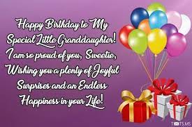 Birthday Wishes For Granddaughter Messages Quotes And Pictures Txts Ms Happy Birthday Captions Best Birthday Images Birthday Wishes