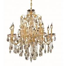 All products from small elegant chandeliers category are shipped worldwide with no additional fees. Elegant Lighting St Francis 28 12 Light Elements Crystal Chandelier Walmart Canada
