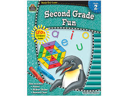 Touch device users, explore by touch or with swipe gestures. Second Grade Fun Workbook At Lakeshore Learning