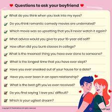 It's like a shortcut to learning anything cute and romantic questions to ask your boyfriend. 500 Questions To Ask Your Boyfriend To Get To Know Him