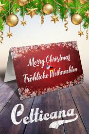 Merry Christmas Bilingual German American Card Zazzle Com Christmas Card Messages Merry Christmas Wishes Text Christmas Greetings Messages