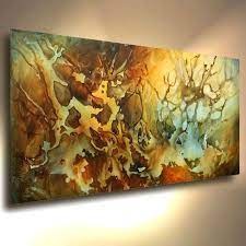 Original Painting Modern Abstract Contemporary Art Decor Mix Lang Cert Unique Abstract Art Painting Art Painting Contemporary Abstract Art