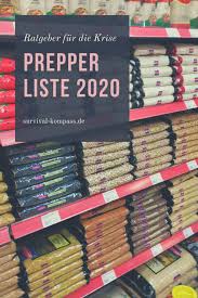 Most preppers are intelligent enough to realize that there. Mit Der Prepper Liste Sicherst Du Dir Dein Uberleben So Bist Du Auf Verschiedene Katastrophen Vorbereitet Und Preppers List Household Hacks Survival Prepping