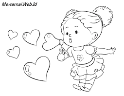 Mewarnai gambar anak burung lucu mewarnai bird coloring pages, halloween coloring sheets. Contoh Gambar Mewarnai Anak Sedang Bermain Kataucap