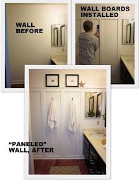 Apartment Therapy By Simply Gluing And Nailing Mdf Boards To One Wall They Achieved The Look Of Fancy Paneling On What Wa Home Diy Home Goods Home Remodeling