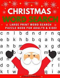 These christmas word scramble worksheets feature christmas words to unscramble and a picture to color. Christmas Word Search Large Print Word Search Puzzle Book For Adults And Kids Parade Puzzle 9781790512355 Amazon Com Books