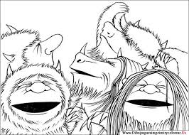 The wild things are coloring max. Pin On Para Pintar