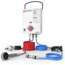 Hottap Outting Is A Complete Portable System For Off Grid Hot Water This Rugged And Compact System Is Pe Portable Water Heater Camping Shower Hot Water Heater