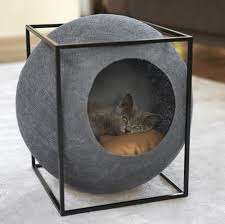 Love This Classy Furniture For The Discerning Cat Lit Pour Chat Accessoire Chat Maison Chat