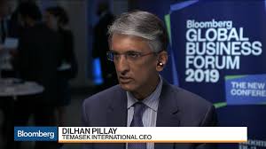 Dilhan pillay sandrasegara, 55, currently deputy ceo, will succeed lee theng kiat as its ceo from apr 1. Temasek Ceo Dilhan Pillay On Investment Strategy China Sustainability Bloomberg
