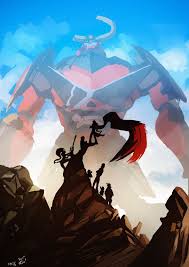 Gurren Lagann My Drill Is The Drill That Creates The Heavens Pierce Through The Heavens Gurren Lagann Anime Characters Manga Anime