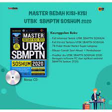 Bonus cd software utbk, video tutorial bedah soal sbmptn, aplikasi play on android, tryout sbmptn online peringkat nasional, dana pendidikan total 150 juta rupiah. Master Bedah Kisi Kisi Utbk Sbmptn Soshum 2020 Plus Cd Penerbit C Media Shopee Indonesia