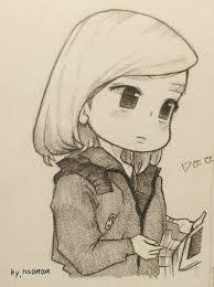 Las imagenes de anime están por todos lados y es de mas esta decir que son dibujos faciles de hacer y lo mejor de todo, en blanco y negro. Resultado De Imagen Para Dibujo A Color Faciles Dibujos Bonitos Dibujos Dibujos Kawaii