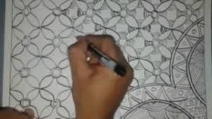 Gambarlah torso pada titik pertemuan oval biseps dengan lingkaran bahu. Cara Membuat Batik Pola Sederhana Mudah Walaupun Buru Buru Youtube