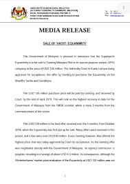 The attorney general s chambers agc emphasizes that every case is assessed based on its own facts and circumstances and that the prosecution takes into account a variety of factors including the severity of the breach and the culpability of the offender. Jab Peguam Negara On Twitter Media Release 3rd April 2019 Sale Of Yacht Equanimity