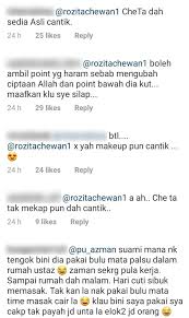 Saya tak tahu masa tu tapi seorang ustaz ni. Pu Azman Jelas Hukum Bulu Mata Palsu Che Ta Sempat Mencelah Di Ruang Komen Kisah Dunia