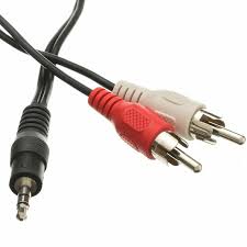 The majority of the time the aux jack is near the stereo. 6 Foot Adapter Cable 3 5mm 1 8 Male Plug To 2 Rca Male Plugs