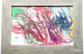 Papier Wasserfest Machen Marmoriertes Papier Papier Herstellen Rasiercreme