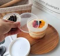 OEM ODM 400ml Muffin Tiramisu Dessert Box Biodegradable Ice ...