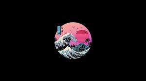 Maybe you would like to learn more about one of these? The Great Wave Off Kanagawa Retro Style Japan Waves Retrowave Hd Wallpaper Wallpaperbetter