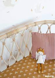 pin op bibelotte behang voor babykamer en kinderkamer