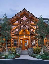 These Guys Are Really Doing Log Homes Right Could Use A Carved Door Though Masterwoodcarver Com Log Home By Www Log Homes Timber House Log Home Living
