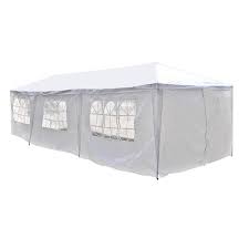 Free shipping to 48 u.s. Tuin En Terras Aleko Portable Garage Carport Car Shelter Party Tent Canopy 30 X 10 Ft White Luxclusif Com