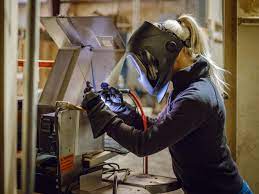 Weld Like A Girl A Millennial Woman S Success In A Man S World Women Welder Welding Women Girls Be Like