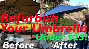 Maybe you would like to learn more about one of these? How To Paint A Sun Faded Old Outdoor Patio Umbrella Or Outdoor Furniture With Spray Paint Diy Youtube