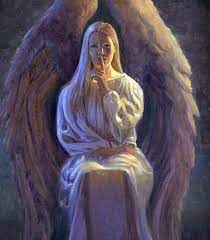 734d95953479dace97cd22f155c08bd7 Jpg 570 652 Pixeles Angel Painting Angel Art Angel Clouds