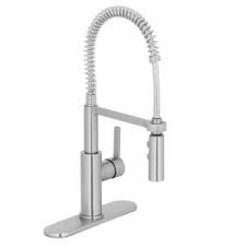 Working in a kitchen you are continuously using a faucet for washing, whether your hands or utensils or the vegetables etc, this invariably leads to dirting. Glacier Bay Statham Single Handle Coil Spring Neck Kitchen Faucet With Turbospray And Fastmount In Stainless Steel Hd67858 0008d2 The Home Depot In 2021 Kitchen Faucet Faucet Stainless Steel Faucets