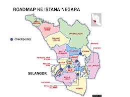 Kuala kubu bharu ialah bandar di daerah hulu selangor, selangor, malaysia. Peta Laluan Keadilan Selangor Ke Perhimpunan Bersih 2 0 Penerangankeadilanselangor
