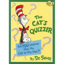 Seuss activities and printables for you! The Cat S Quizzer By Dr Seuss