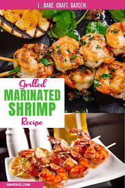 Cook until the shrimp turn pink, 3 to 4 minutes. Grilled Marinated Shrimp Isavea2z Com
