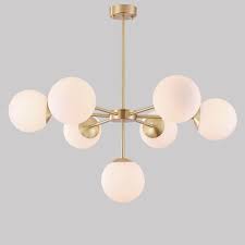 Lukloy Modern Chandelier Pendant Glass Ball Lights Suspension Lighting Fixture Globe Lamp Modern Kitchen Loft Lighting Fixtures Pendant Lights Aliexpress