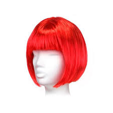 Perruques Cheveux Court Lisse Coupe Carree Bleu Rouge Noir Vert Rose Orange Blond Violet Jaune Widmann perruque techno (rose, violet, rouge, bleu, orange) neuf. eur