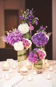 26 Ideas Wedding Centerpieces Purple Simple Flower Purple Centerpieces Wedding Table Decorations Purple Purple Wedding Centerpieces