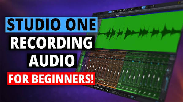 Studio One | Audio Recording Basics (Recording 101)