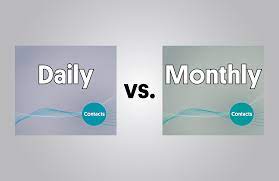 This is especially true if you live or work in a dry, dusty environment. Daily Vs Monthly Contacts Which Is Best Contacts Compare