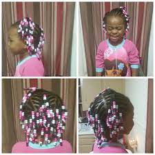 2 Year Old Braids And Beads Girl Hairstyles Little Girl Hairstyles Kids Hairstyles Girls