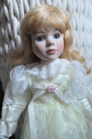 Promenade Collection "VICTORIA" Fine Bisque Porcelain Doll Collectable