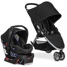 Britax 2017 B Agile B Safe 35 Travel System Black Britax Baby Car Seats Best Baby Travel System Car Seat Stroller Combo