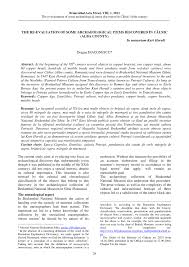 0 ratings0% found this document useful (0 votes). Pdf The Re Evaluation Of Some Archaeological Items Discovered In Calnic Alba County