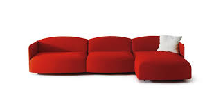 Slow Waves Rolling Hills Soothing Pulse Kind Soft Iconic Soft Beat Structure In Wood Covered With Shaped Polyuret Reused Furniture Red Sofa Fabric Sofa