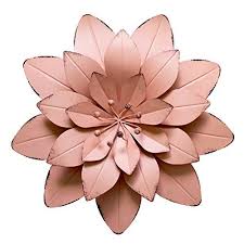 Giftme 5 Dusty Light Pink Floral Metal Wall Art Decor 11 Https Www Amazon Com Dp B07cwlk4n2 Ref Metal Flower Wall Decor Metal Flowers Metal Wall Flowers
