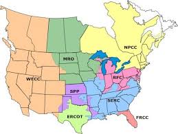 This chart shows the voltages and plug styles used throughout the world. Map Of United States Of America Electricity Grid United States Of America National Energy Grids Library United States Map United States Of America Us Map
